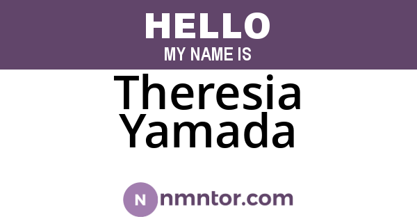 Theresia Yamada