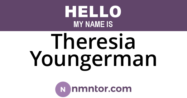 Theresia Youngerman