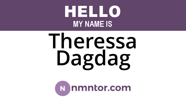 Theressa Dagdag