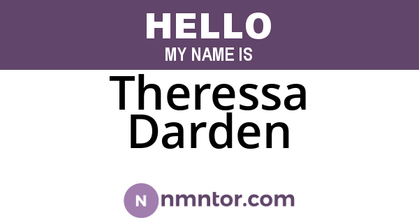 Theressa Darden