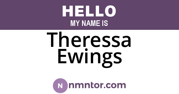 Theressa Ewings