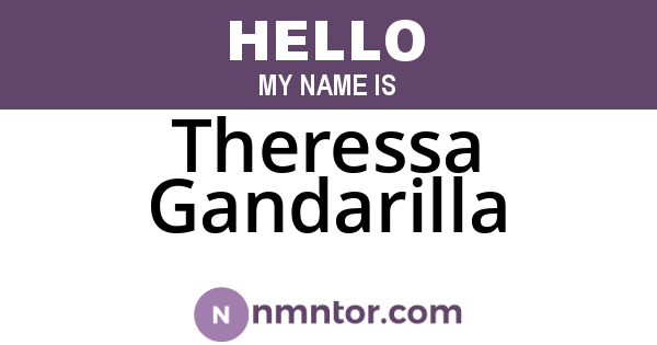 Theressa Gandarilla