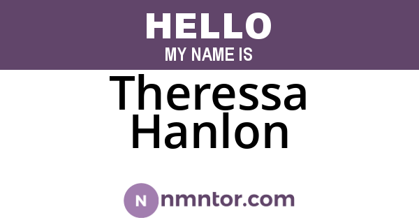 Theressa Hanlon