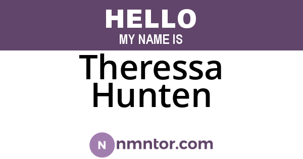 Theressa Hunten