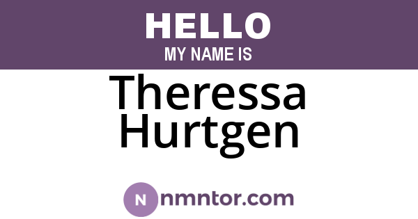 Theressa Hurtgen