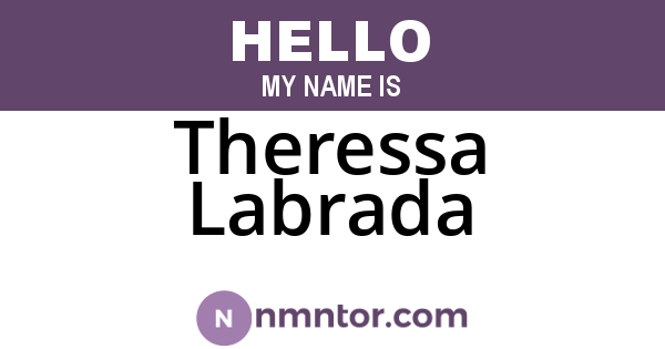 Theressa Labrada