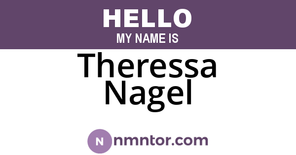 Theressa Nagel