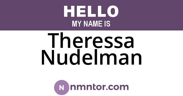 Theressa Nudelman
