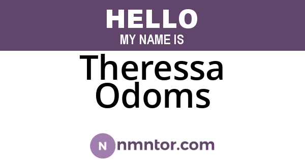 Theressa Odoms