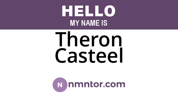 Theron Casteel