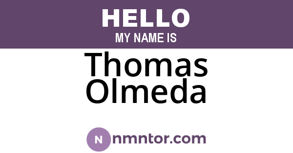 Thomas Olmeda