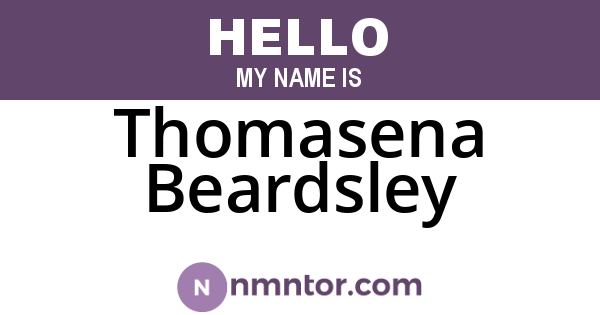 Thomasena Beardsley