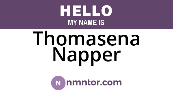 Thomasena Napper