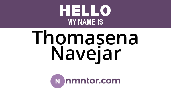 Thomasena Navejar