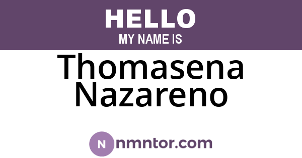 Thomasena Nazareno