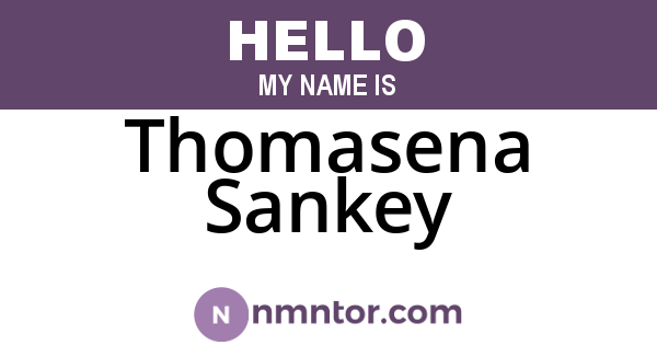 Thomasena Sankey