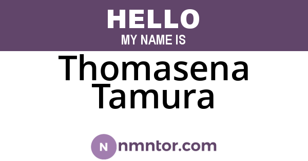 Thomasena Tamura