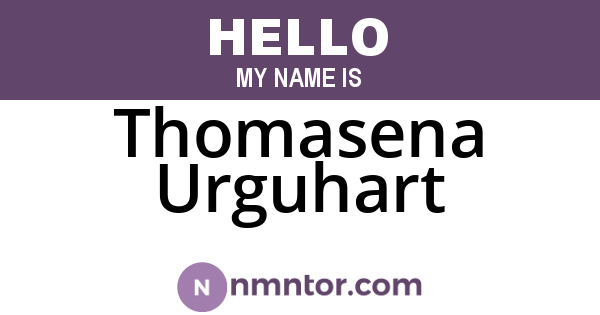 Thomasena Urguhart