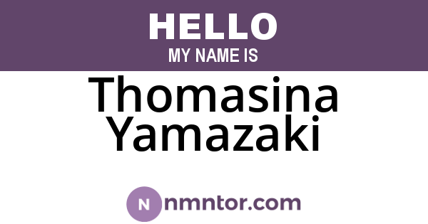Thomasina Yamazaki