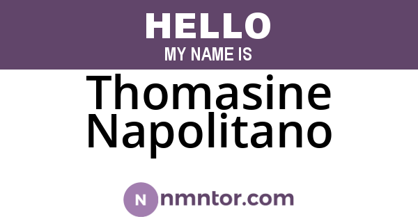 Thomasine Napolitano
