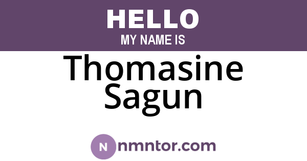 Thomasine Sagun