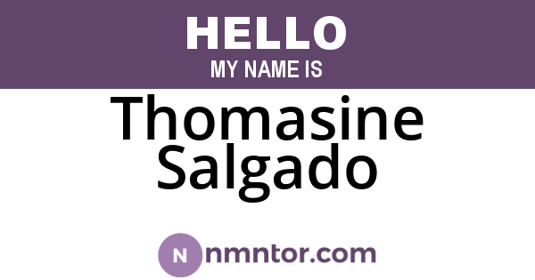 Thomasine Salgado