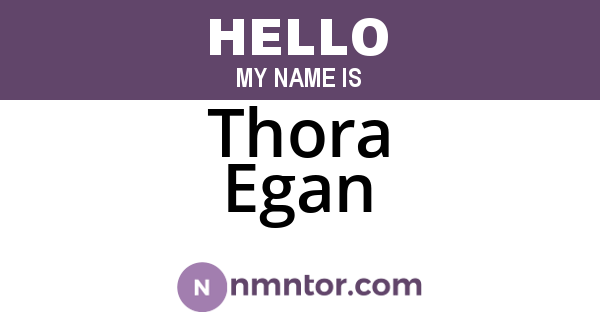 Thora Egan
