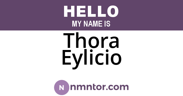 Thora Eylicio