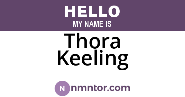 Thora Keeling