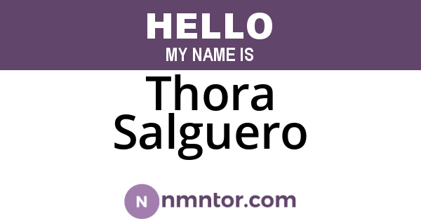 Thora Salguero