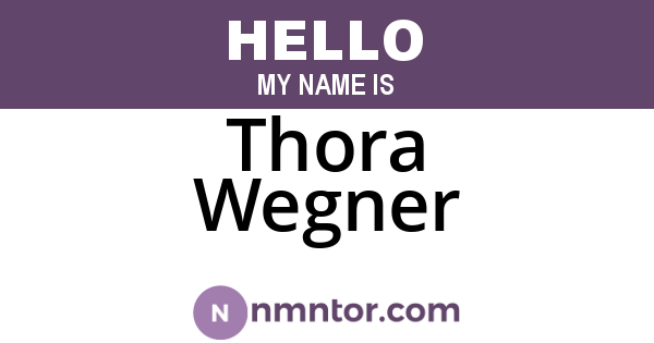 Thora Wegner