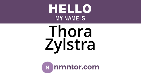 Thora Zylstra