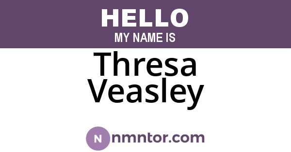 Thresa Veasley
