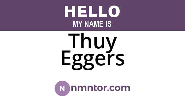 Thuy Eggers