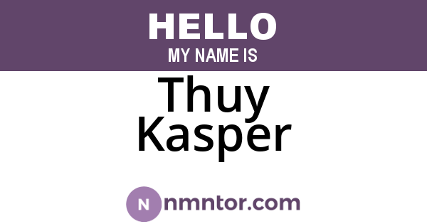 Thuy Kasper
