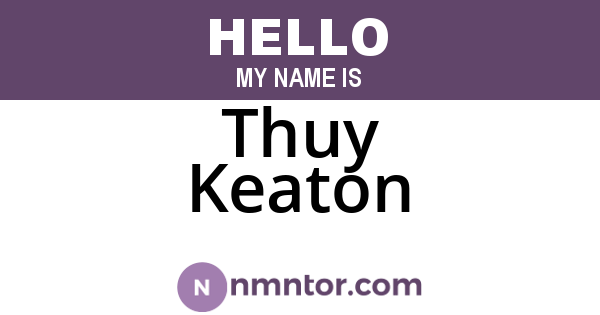 Thuy Keaton