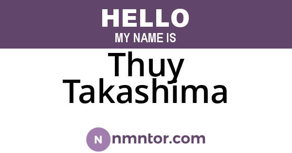 Thuy Takashima