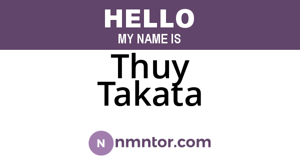 Thuy Takata