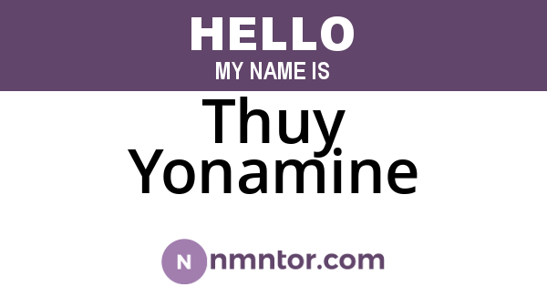 Thuy Yonamine