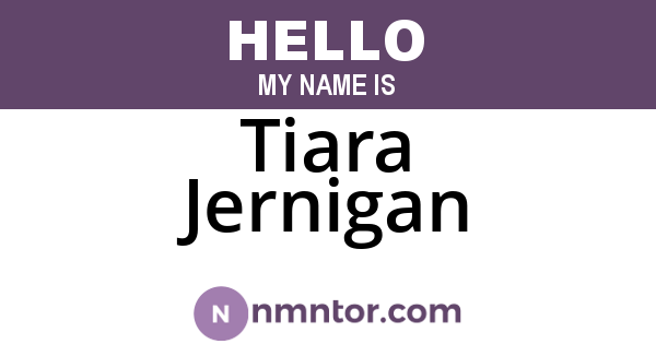 Tiara Jernigan