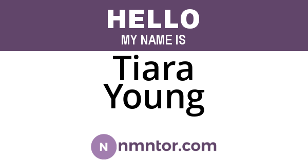 Tiara Young