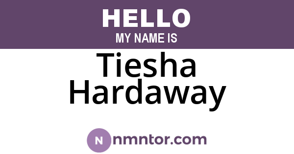 Tiesha Hardaway