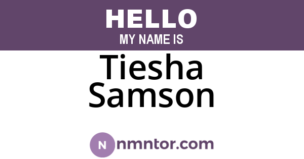 Tiesha Samson