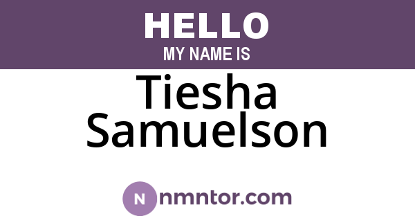 Tiesha Samuelson