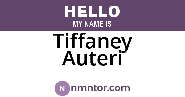 Tiffaney Auteri