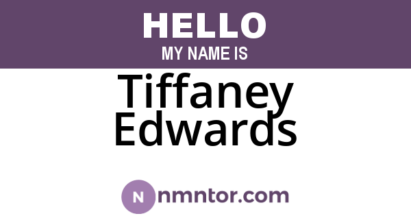 Tiffaney Edwards
