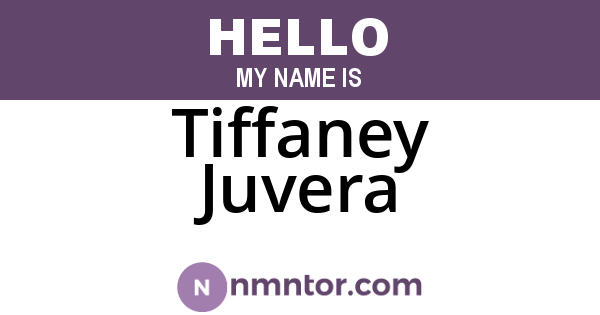 Tiffaney Juvera