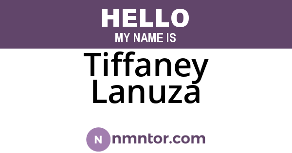 Tiffaney Lanuza