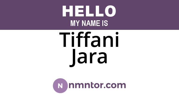 Tiffani Jara
