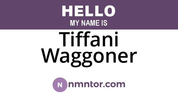 Tiffani Waggoner